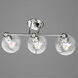 Hansford 3 Light 25 inch Polished Nickel Bath Vanity Wall Light